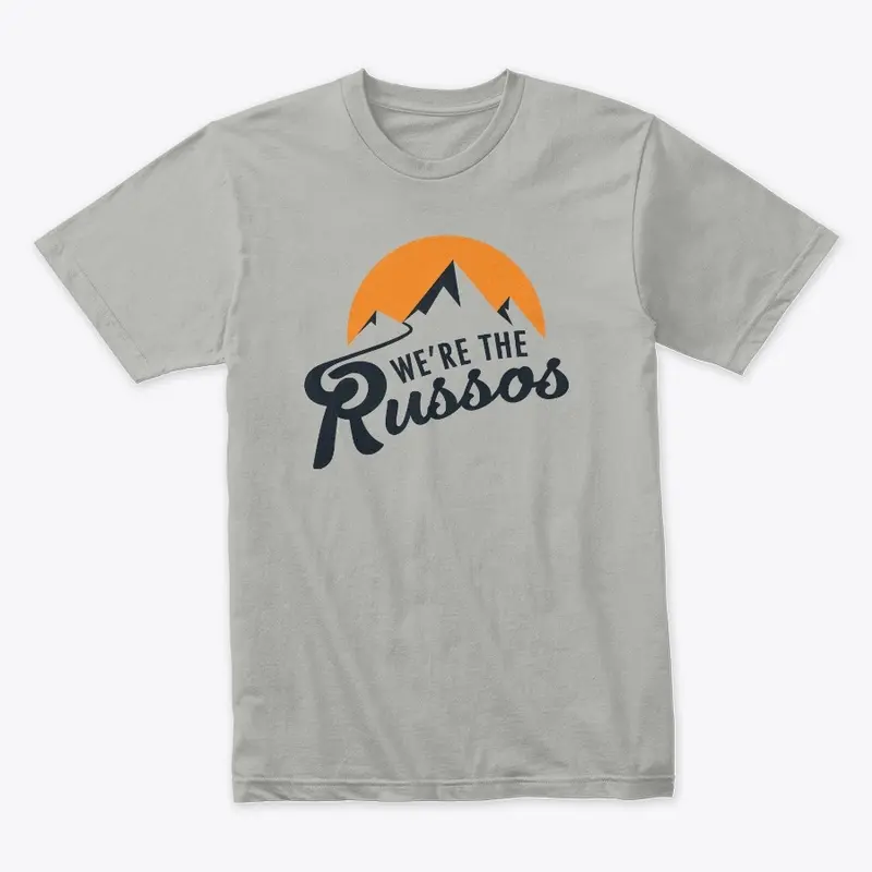 We're the Russos Dark Logo Tee